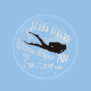Scuba Diving - Men's Tee Design